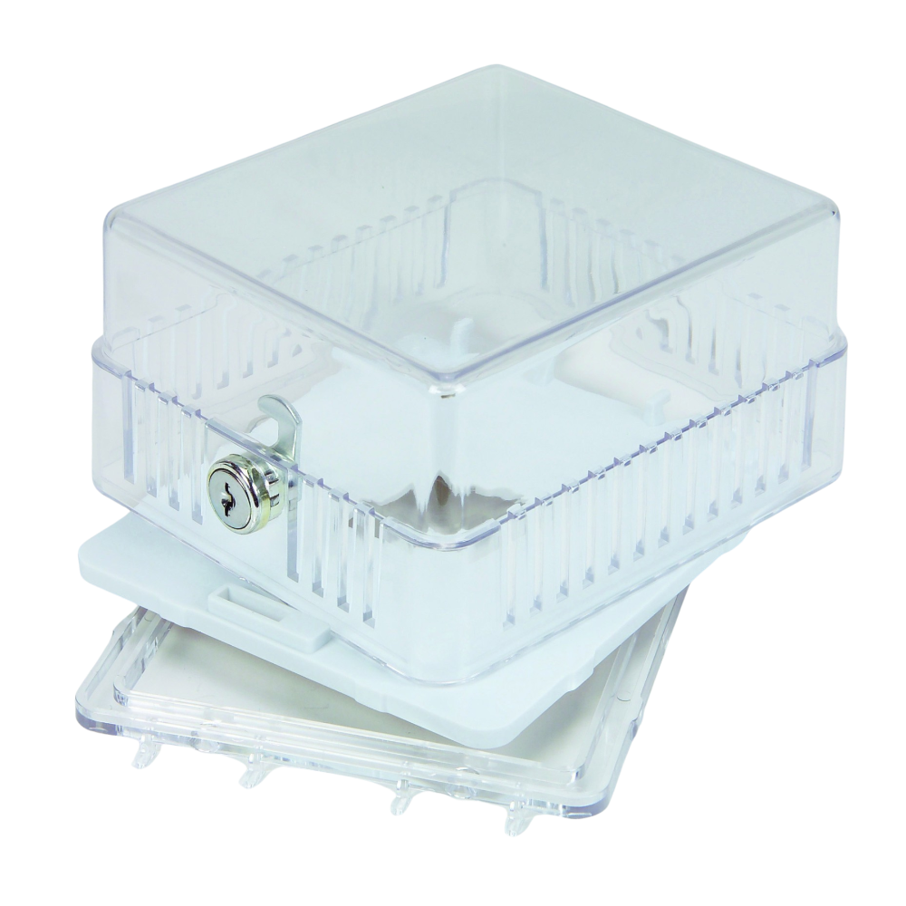 Caja De Bloqueo De Termostato Universal Con Llave, Cubierta