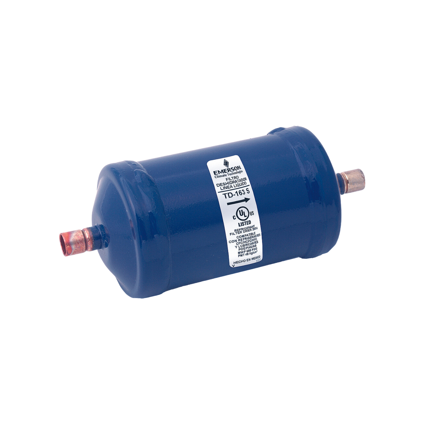 FILTRO SECADOR 1/2 SOLDAR ACERO 164 EMERSON 066601
