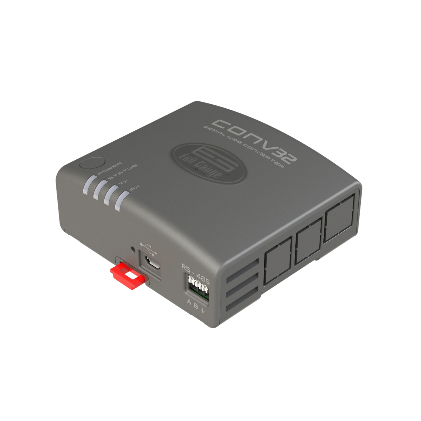 INTERFASE SITRAD ALAMBRICA CONV32 V03 4 ENTRADAS USB HASTA 32 INSTRUMENTOS FULL GAUGE