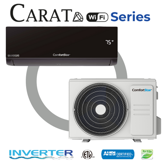 SISTEMA MINI-SPLIT 12K - 208/230V MONTAJE EN PARED - SISTEMA MINI-SPLIT CARAT - 21.5 SEER2