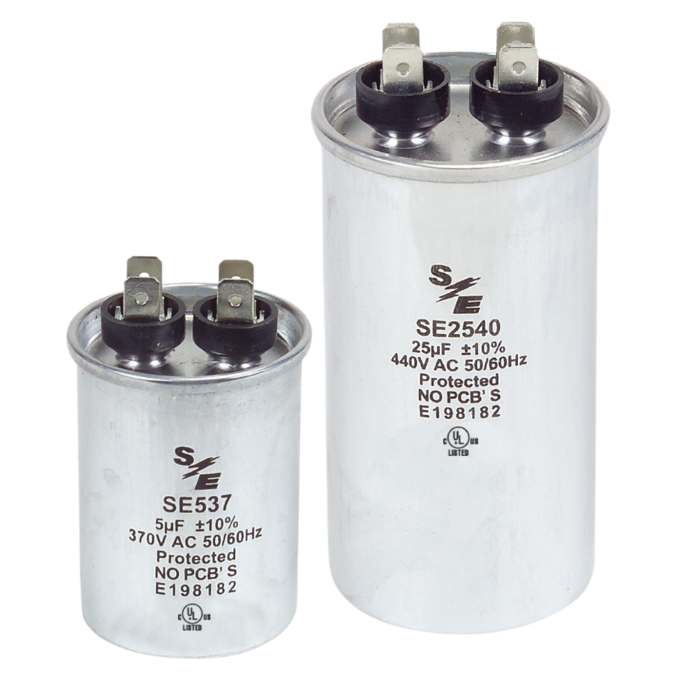 Capacitor De Trabajo 25 MFD 370 VAC Metálico