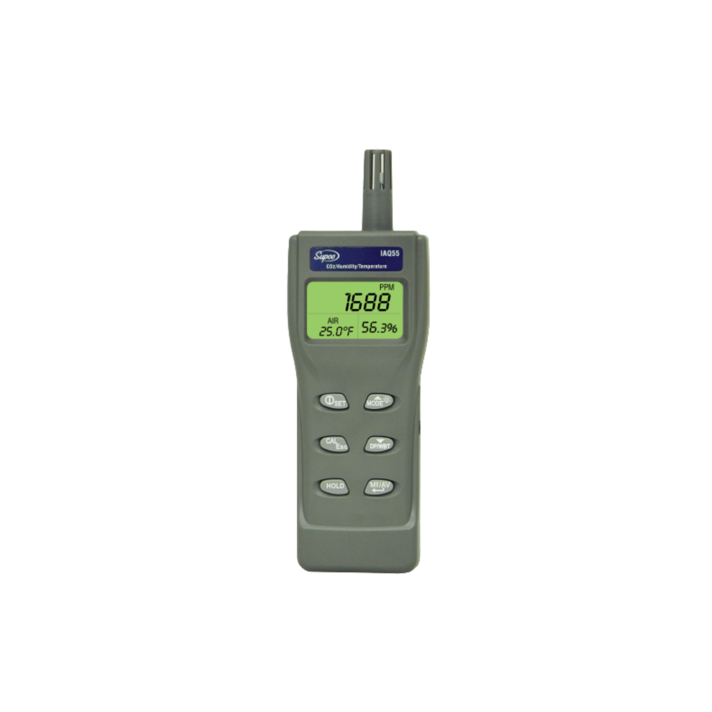 MEDIDOR CALIDAD AIRE CO2-TEMPERATURA-HUMEDAD SUPCO_IAQ55