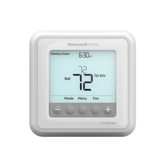 TERMOSTATO PARED ELECTRONICO 2ETAPAS PROGRAMABLE 5+1+1 HONEYWELL T6 PRO