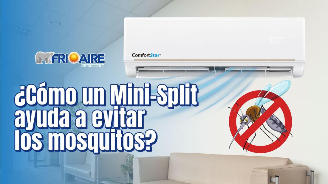 ¿Cómo un minisplit ayuda a mantener tu casa fresca y libre de mosquitos?