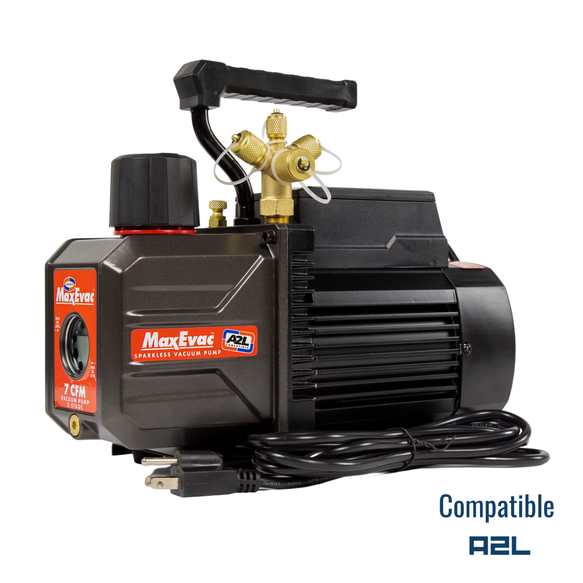 Maxeva BOMBA VACIO 7 CFM 115V/60Hz UNIWELD - COMPATIBLE A2L – FrioAire - Aire ...