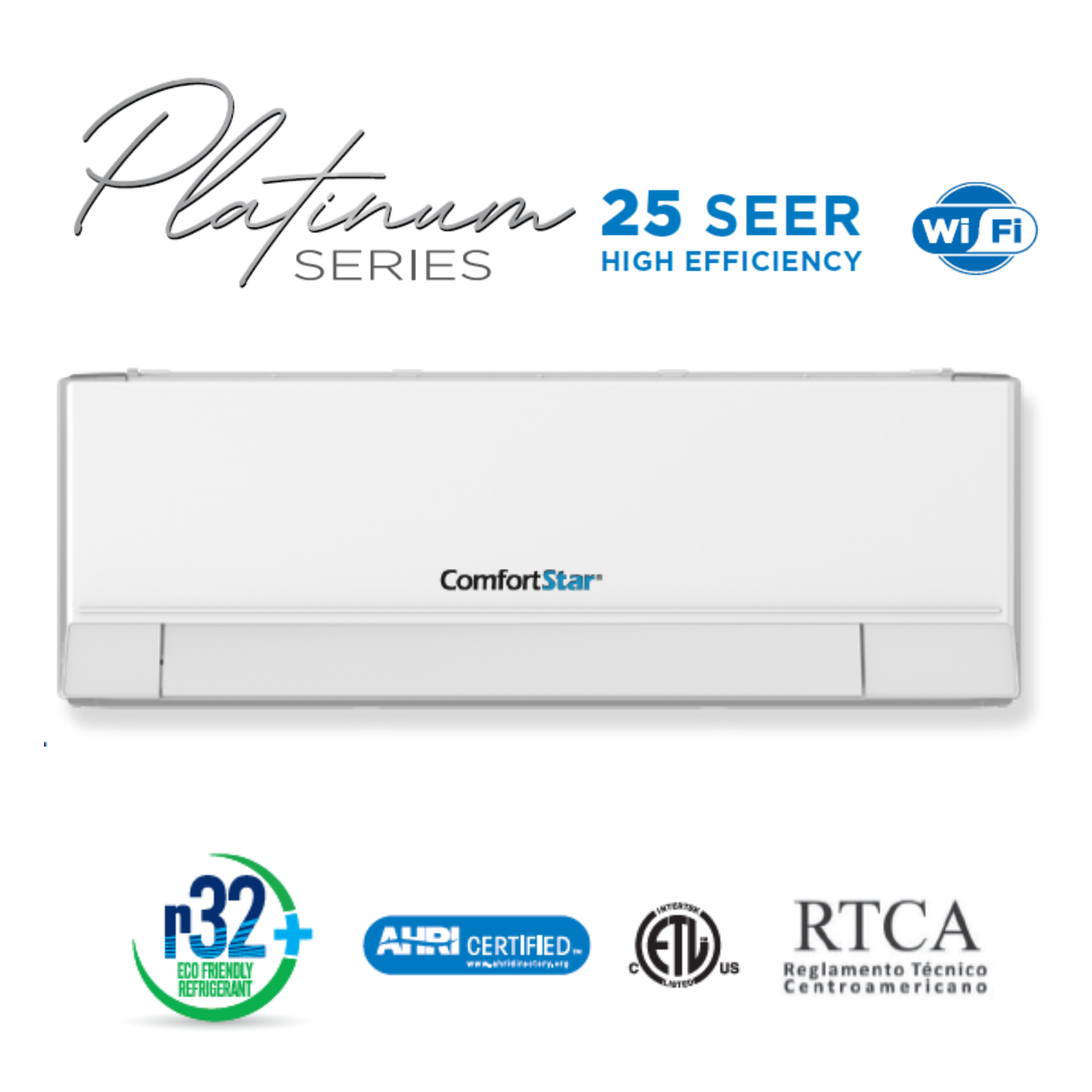 SISTEMA MINI-SPLIT 12K - 208-230V MONTADO EN LA PARED - WI-FI - 25 SEER