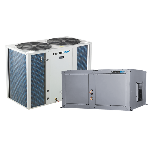 MANEJADORA DE AIRE CSH 120K CON CONDENSADORA 120K CSC -  COMERCIAL LIGERO SISTEMA DE 10 TONELADAS