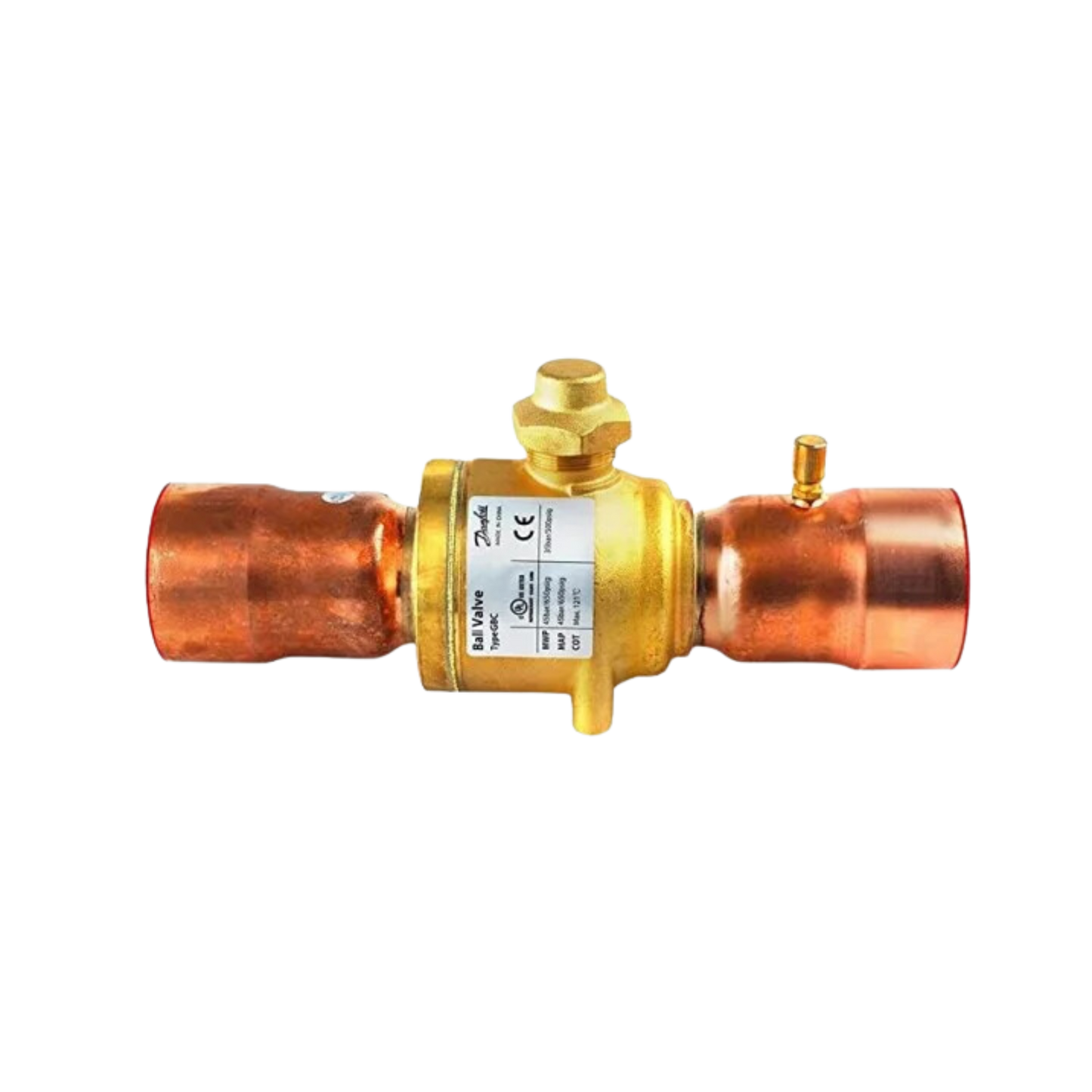 VALVULA PASO BOLA 2 1/8 SOLDAR PUERTO ACCESO DANFOSS GBC54S
