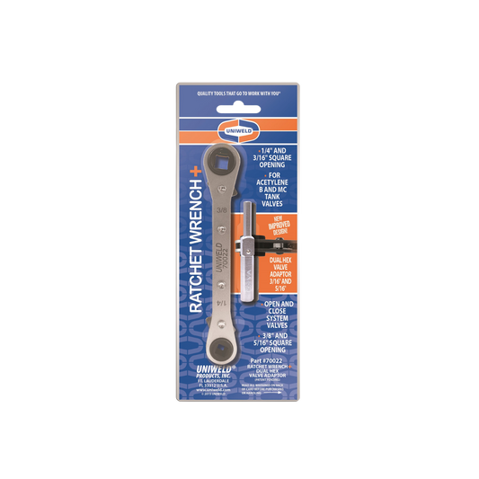 LLAVE RATCHET RECTA 1/4 3/16 3/8 5/16 UNIWELD