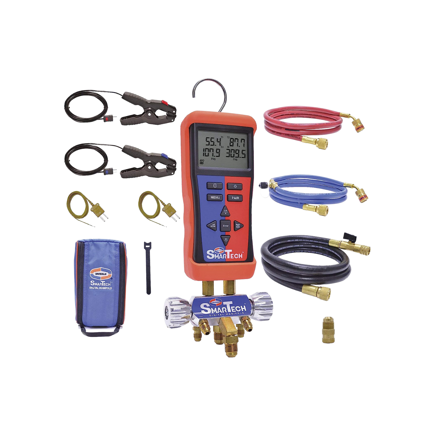 MANOMETRO DIGITAL SET R410 UNIWELD