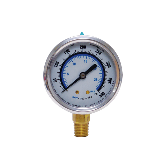 MANOMETRO RELOJ CON GLICERINA 0-300 PSI UNIWELD