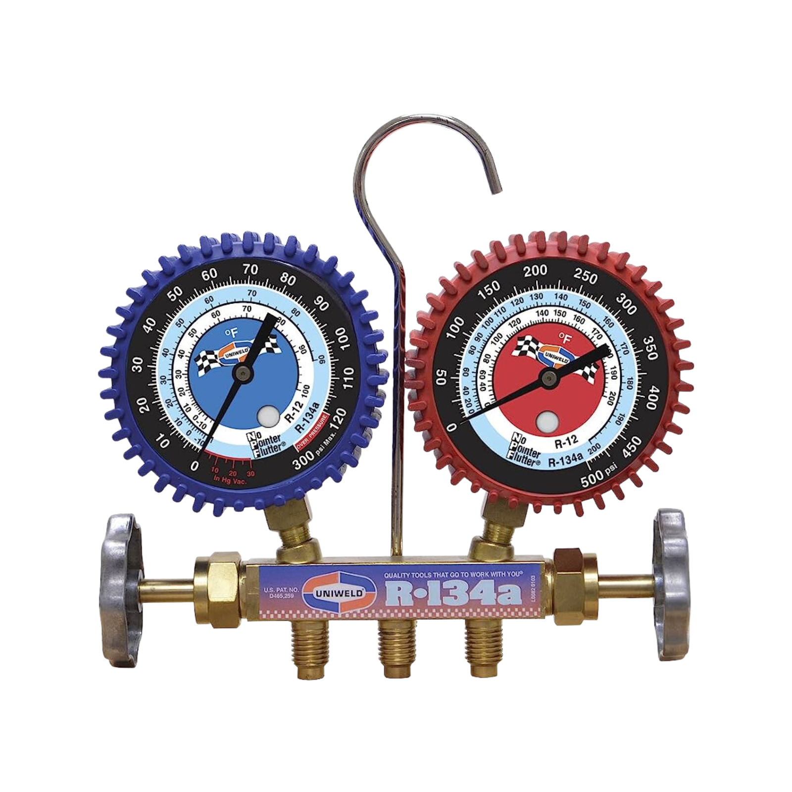MANOMETROS SET 36 FREON 134/R-12 1/2 ACME UNIWELD – FrioAire - Aire ...