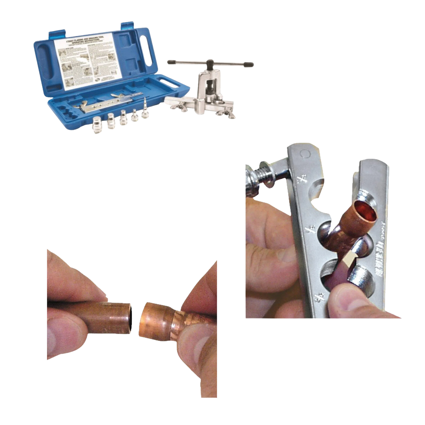 SET ENCHARRADOR EXPANSOR 1/8-3/4 UNIWELD