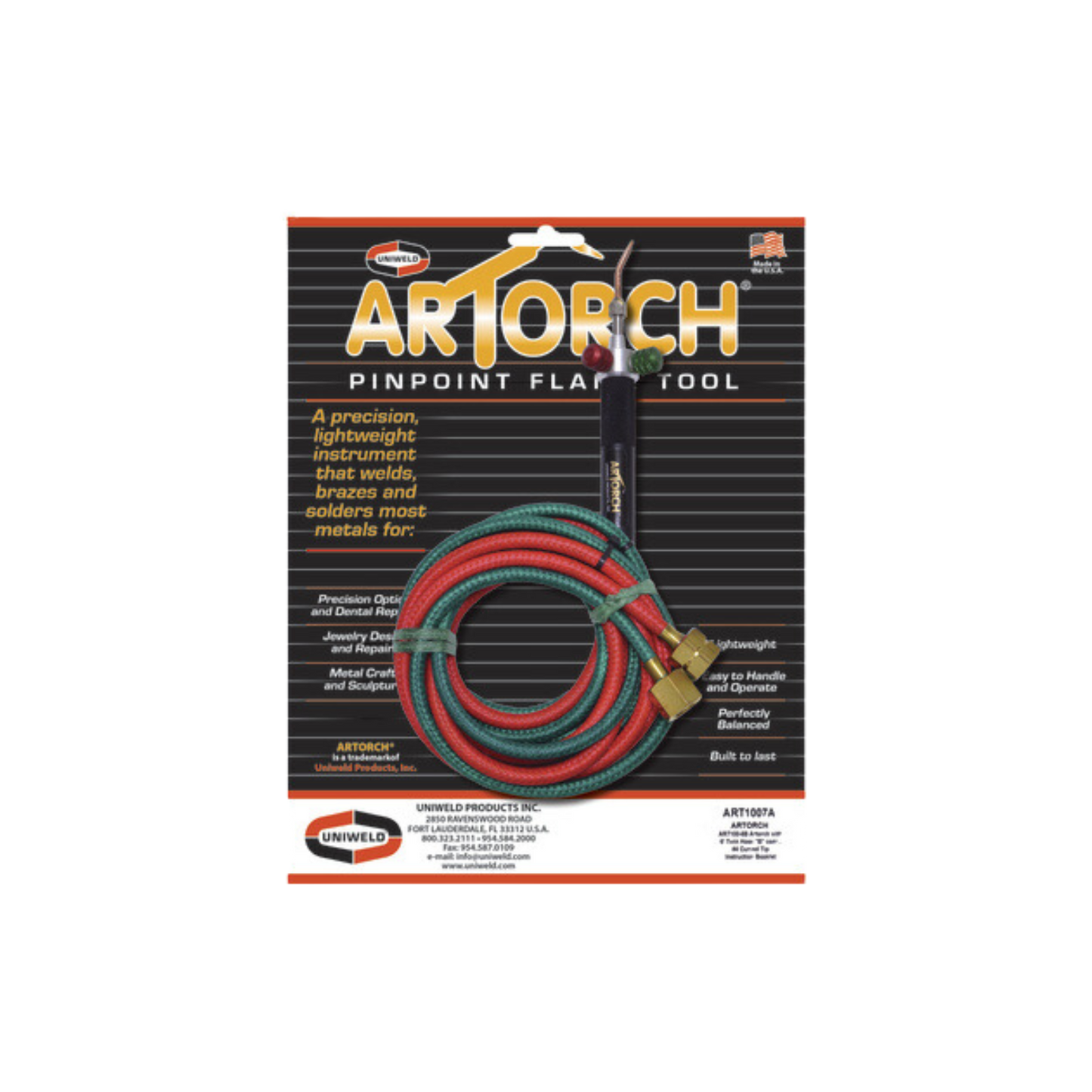 KIT DE MANGUERA Y ANTORCHA PARA SOLDADURA UNIWELD