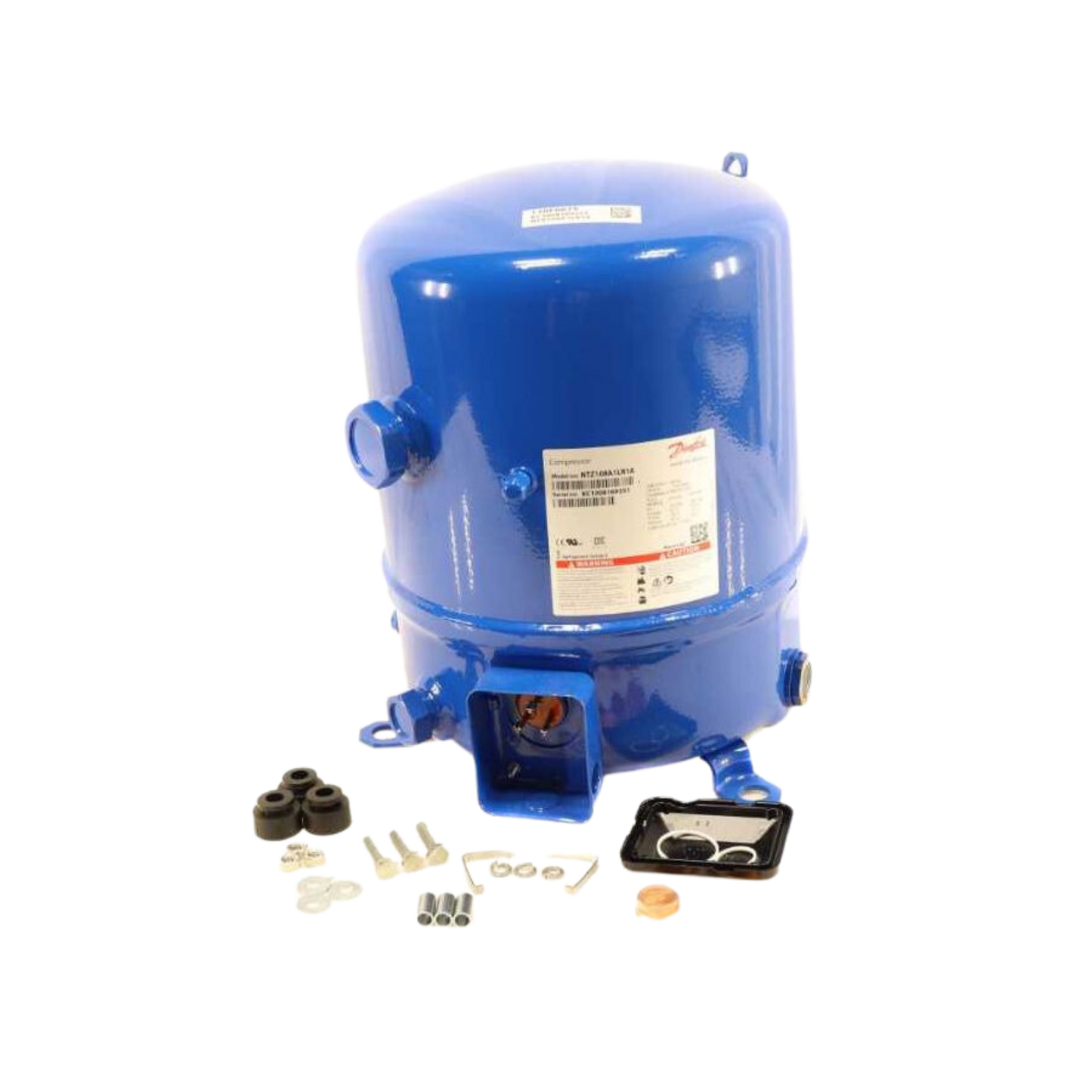 COMPRESOR REFRIGERACION 3 HP 230/1/60 R-404A/507A 30 + 15 MFD PISTON DANFOSS NTZ108-1