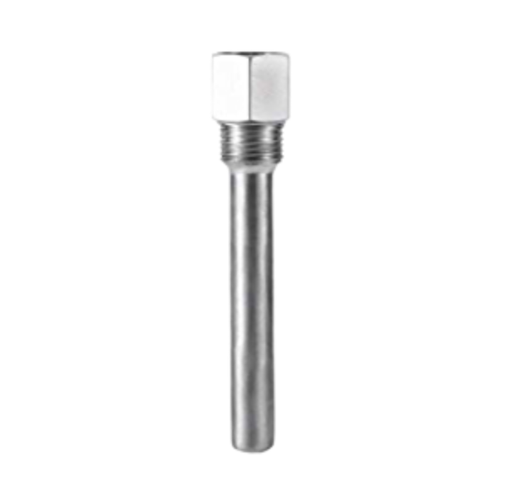ACCESORIO TERMOPOZO LATON 3/4 NPT X 3-1/2 LARGO 400°F PARA SESORES SB41, SB19, SB59 FULL GAUGE