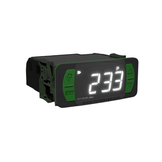 CONTROL PRESION Y TEMPERATURA PCT120E PLUS V1 90-240VAC 0 A 850 PSI, -50 A 200°C 4E, 2S FULL GAUGE