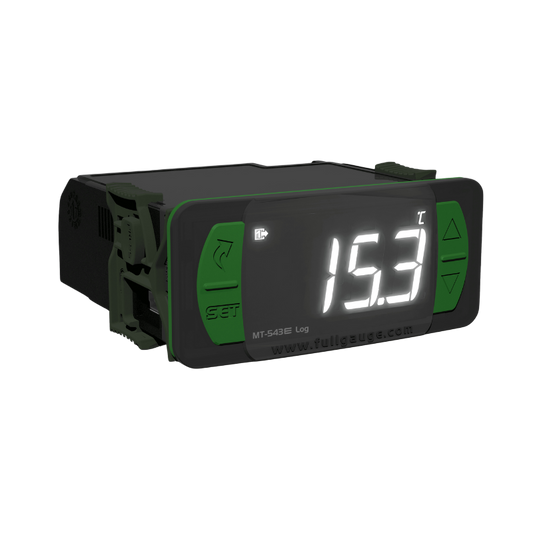 CONTROL TEMPERATURA MT-543EW LOG VER.04 TIMER CON REGISTRADOR (WHITE) 4 ETAPAS FULL GAUGE