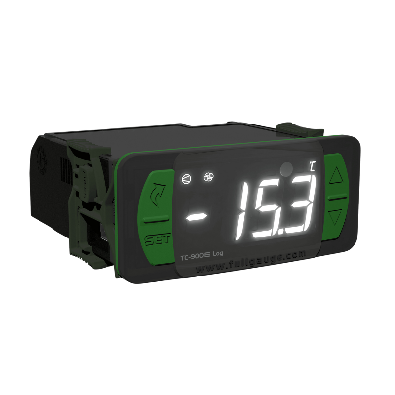CONTROL TEMPERATURA TC-900E WHITE LOG V04 SITRAD 115/230VAC -50°C A 105°C 4E 3S FULL GAUGE