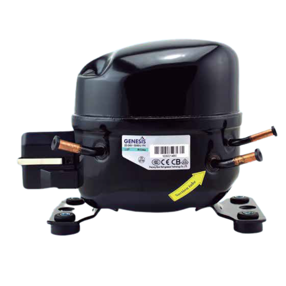 REFRIGERATION COMPRESSOR - R134A - 1/6 HP – FrioAire - Aire ...