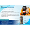 COMPRESOR SCROLL MEDIA TEMP R/404/R507 2 HP 208-230/1PH/60HZ POR AIRE SOLDER