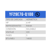 COMPRESOR SCROLL BAJA TEMP R/404/R507 4 HP 208-230/3PH/60HZ INYECCION DE LIQUIDO SOLDER