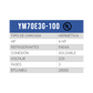 COMPRESOR SCROLL MEDIA TEMP R/404/R507 4 HP 208-230/1PH/60HZ POR AIRE SOLDER