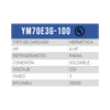 COMPRESOR SCROLL MEDIA TEMP R/404/R507 4 HP 208-230/1PH/60HZ POR AIRE SOLDER