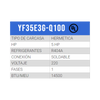 COMPRESOR SCROLL BAJA TEMP R/404/R507 5 HP 208-230/1PH/60HZ INYECCION DE LIQUIDO SOLDER