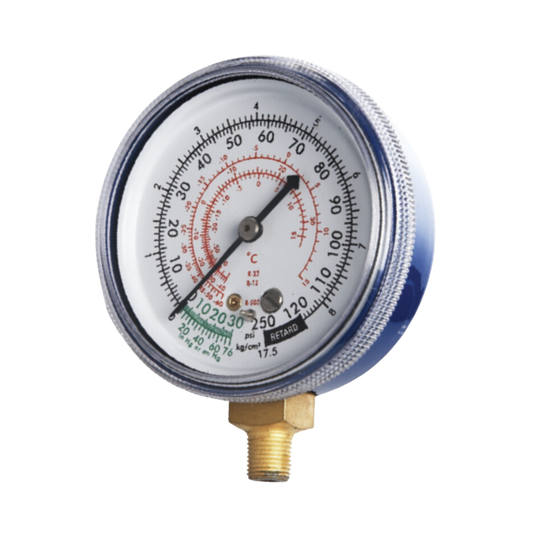 MEDIDORES DE MÚLTIPLE MEDIDOR R22 DE BAJO PSI - MEDIDOR LLENADO DE GLICERINA