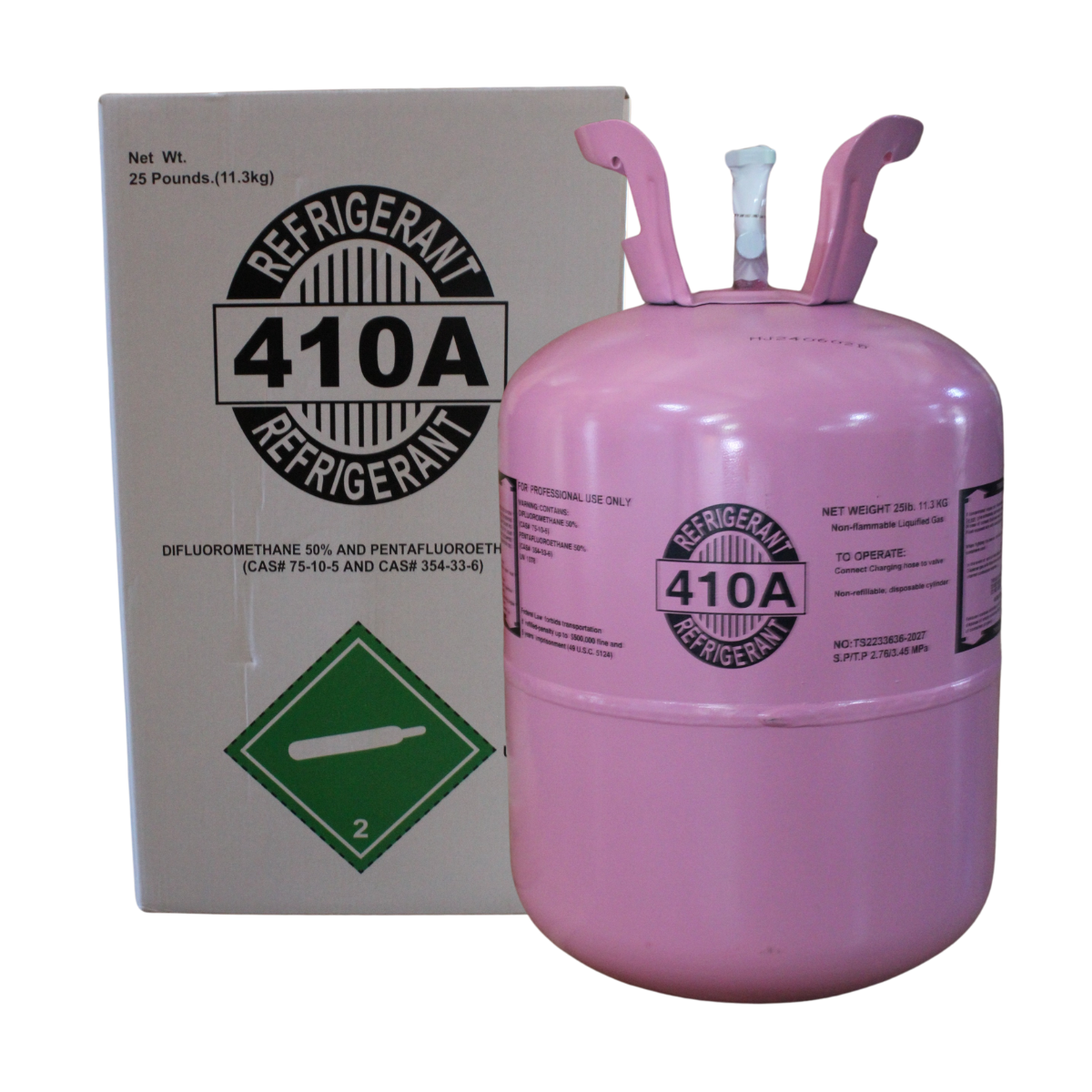 REFRIGERANTE R-410A 25LBS