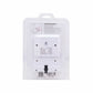 Protector de Voltaje Ajustable 220V – 6600VA/30A | 525 Joules | Rango 165–265VAC | Retraso 5–300 Seg