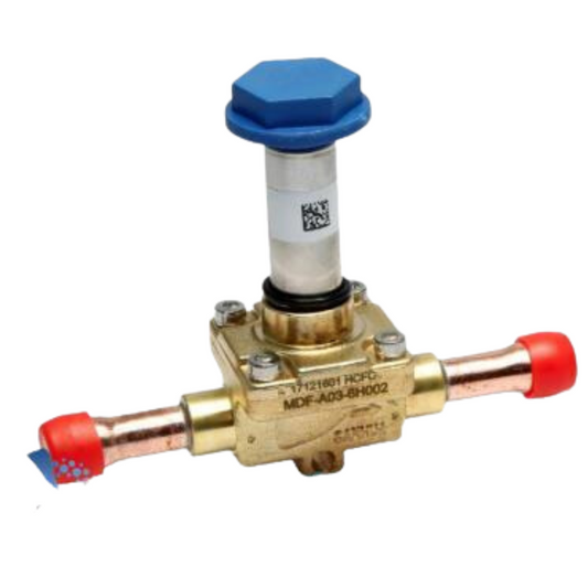 VÁLVULA SOLENOIDE SIN BOBINA  3/8'' SOLDABLE SANHUA