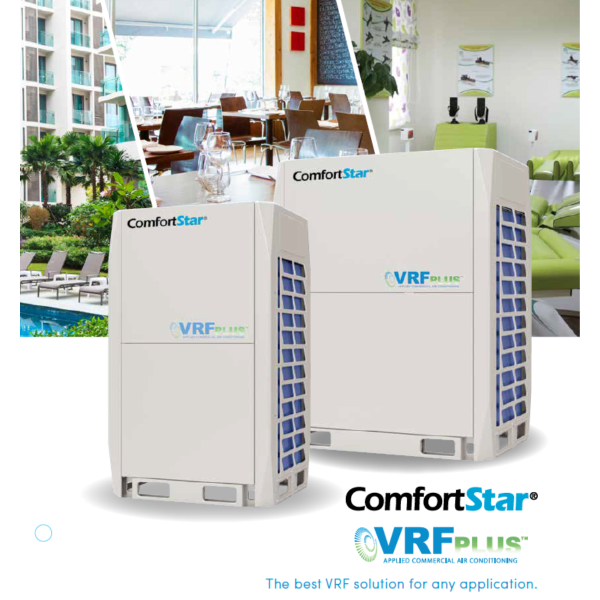 36HP - VRF PLUS COMBINACIÓN DE 2 MÓDULOS - CSCVA UNIDADES EXTERIORES 220V / 3 / 50-60Hz - SERIE BOMBA DE CALOR