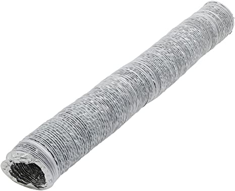 Ducto flexible, ventilación 2.5 pulgadas aluminio. UAC