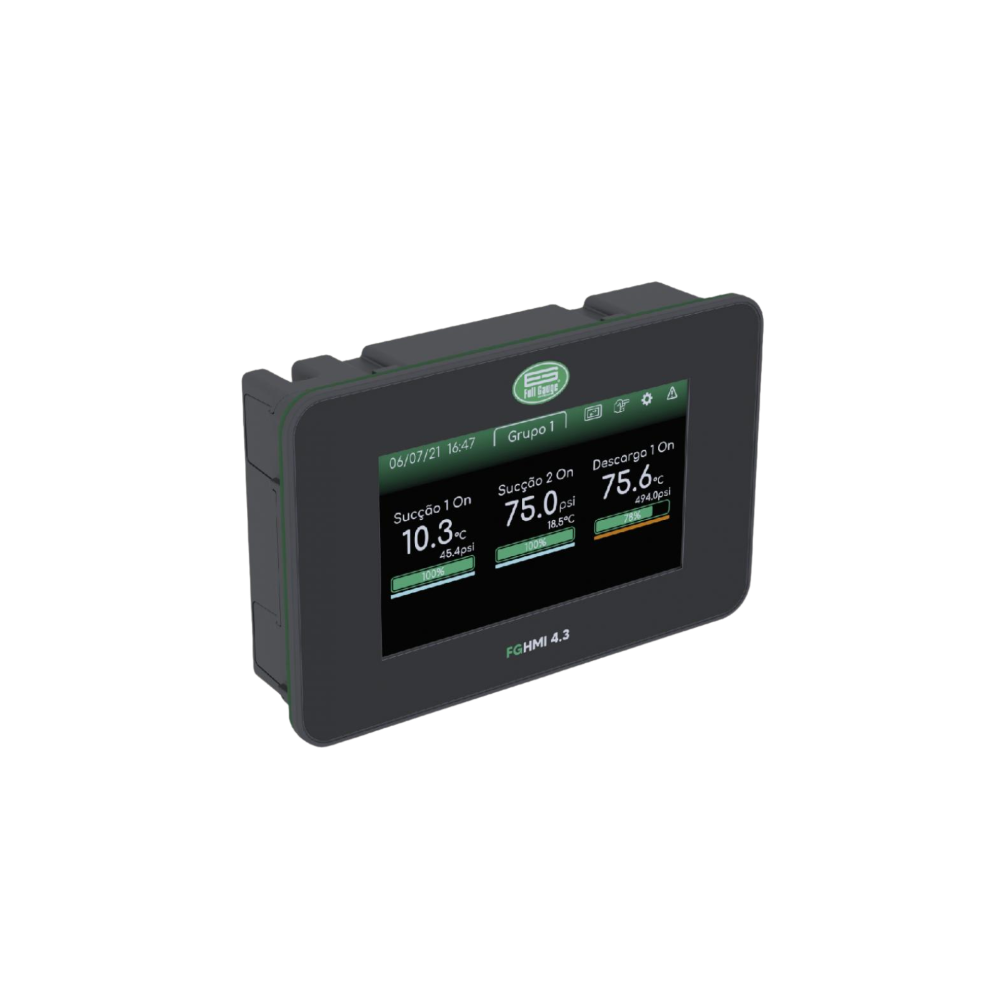 INTERFASE DIGITAL TOUCH P/VIZUALIZACION FG-HMI 4.3 RCK FULL GAUGE