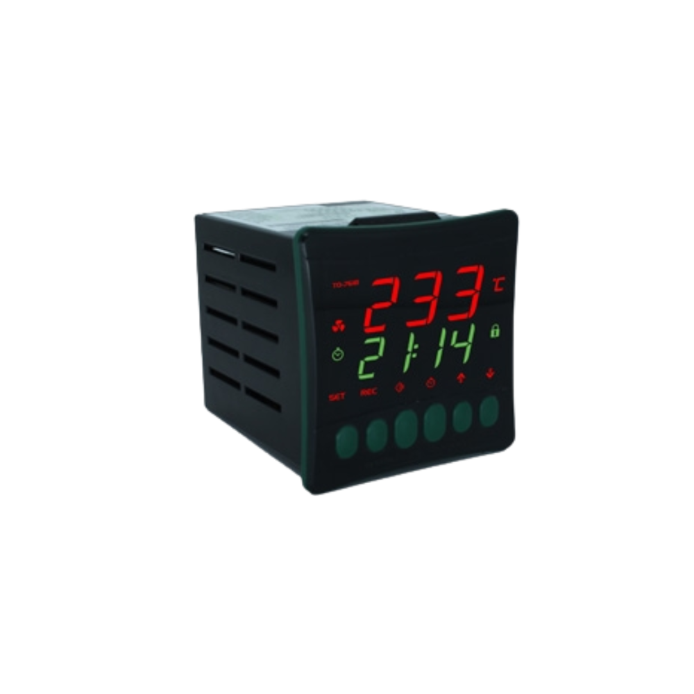 TERMOSTATO ELECTRONICO CON TEMPORIZADOR PARA HORNOS ROTATIVOS TEMP 0 A 500 C FULL GAUGE
