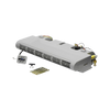 EVAPORADOR AUTO UNIVERSAL COMPLETO 12V 6 REJILLAS (UAC UN 0887C)