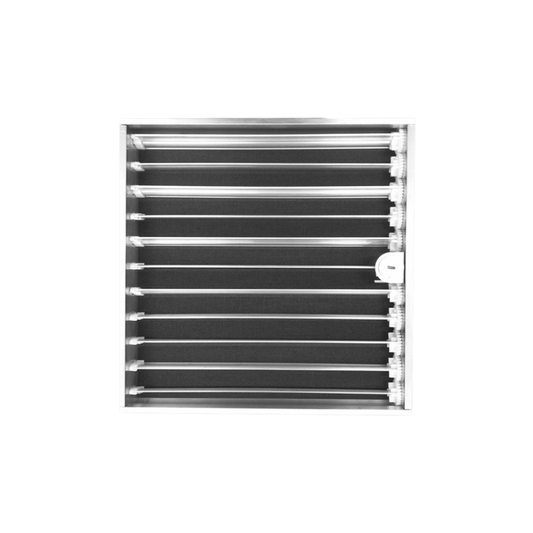 DAMPER REDONDO DE 10 CON ACTUADOR Y TERMOSTATO LAMINAIRE