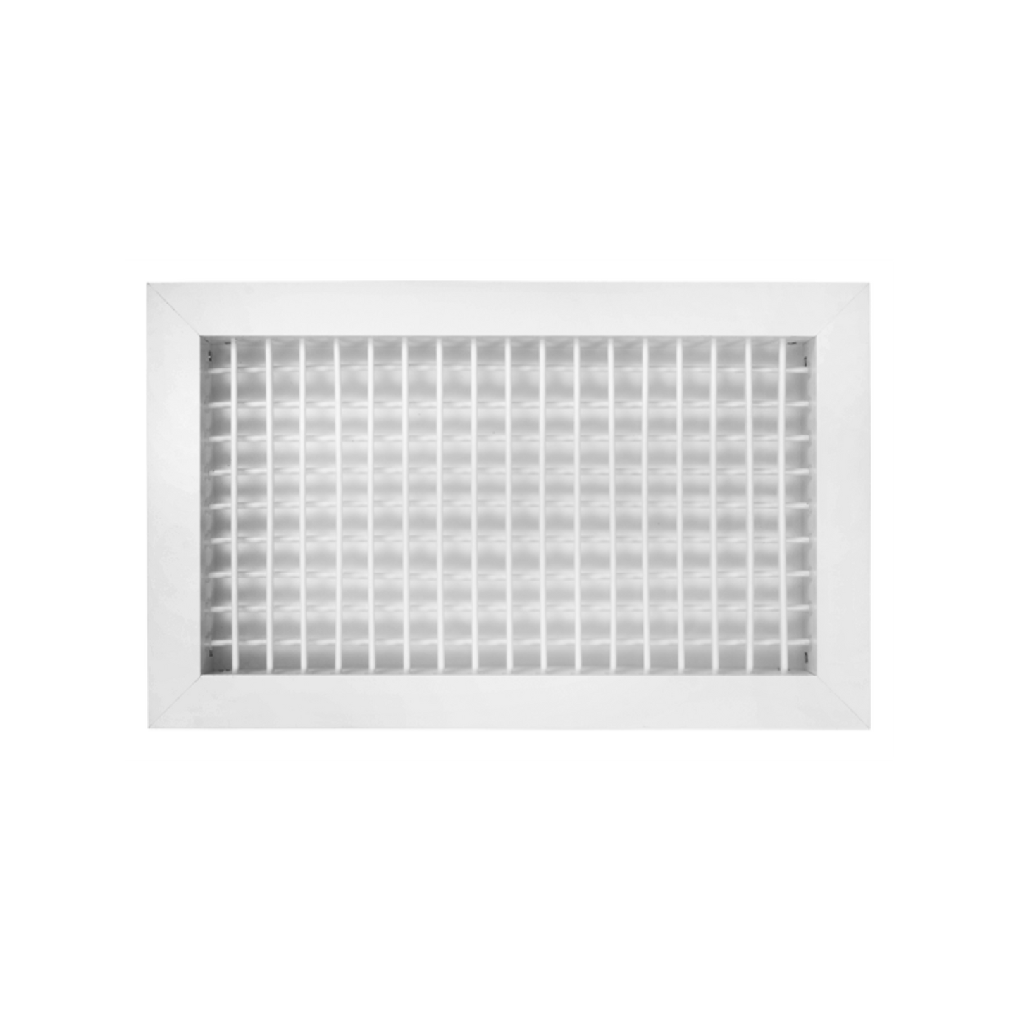 REJILLA DE SUMINISTRO DOBLE 20X20 CON DAMPER LAMINAIRE