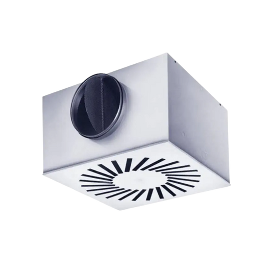DIFUSOR DE TECHO SUMINISTRO 500X24X198 MM CUADRADO CON DAMPER TROX