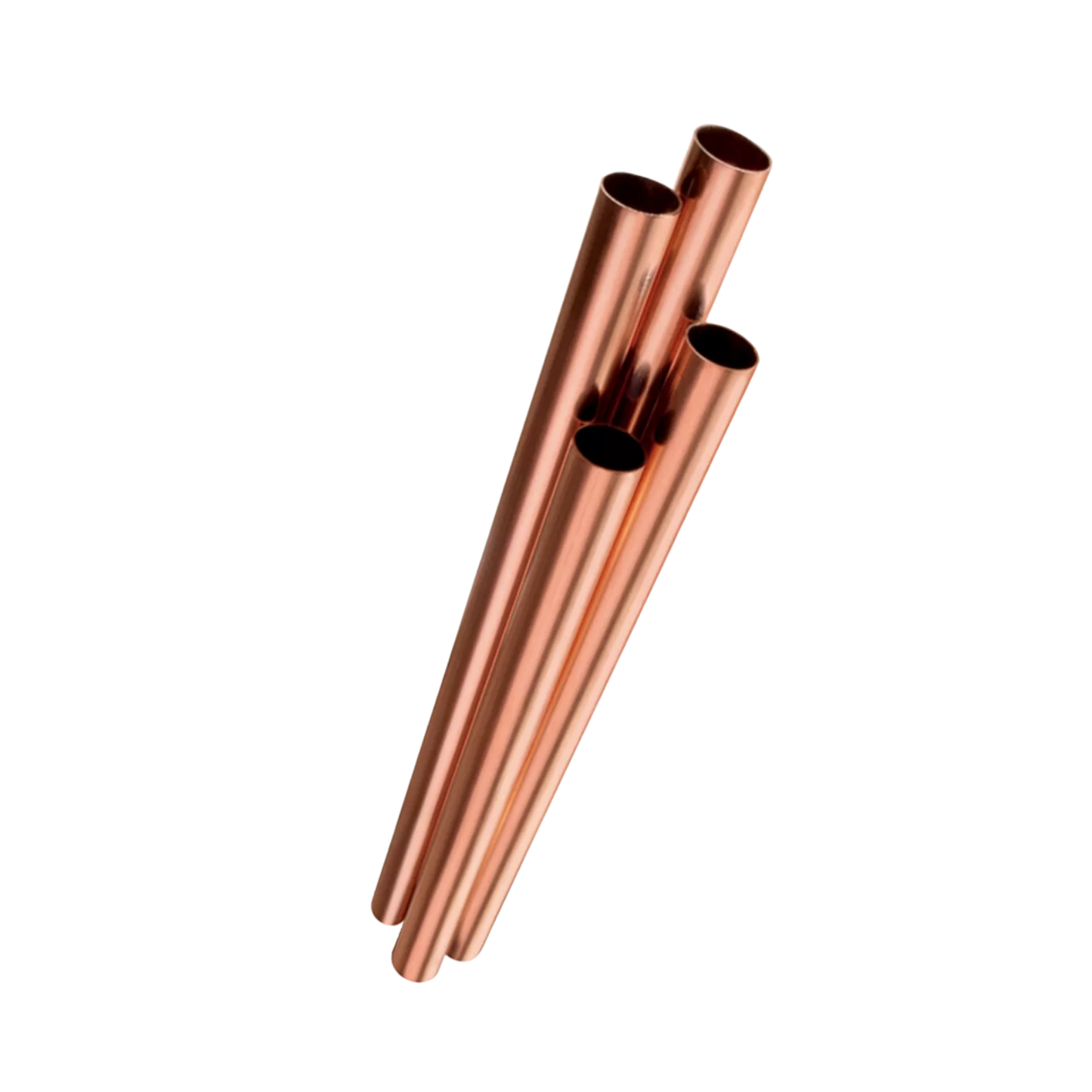 aire acondicionado tubos de cobre suave 1m/3.28ft tubos capilares de metal  de cobre puro, espesor de pared de tubo 0.020 in, diámetro exterior 0.079