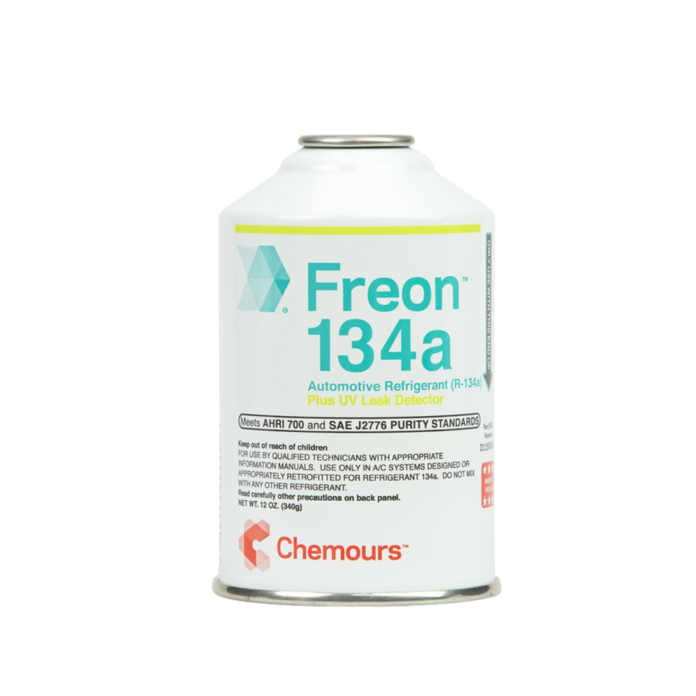 REFRIGERANTE FREON R-134A 12OZ UV CHEMOURS-DUPONT MEJORADOR-ACONDICION ...