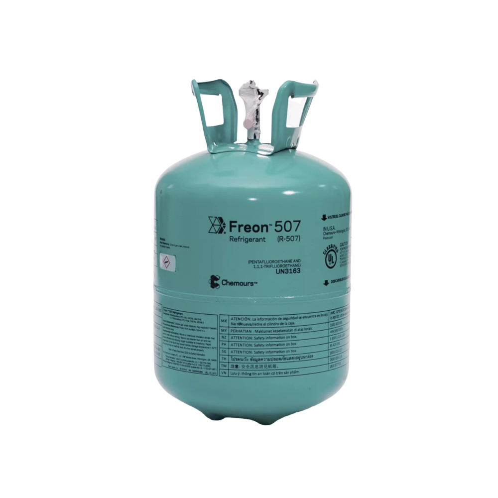 REFRIGERANTE FREON R-507 25LBS CHEMOURS-DUPONT – FrioAire - Aire ...