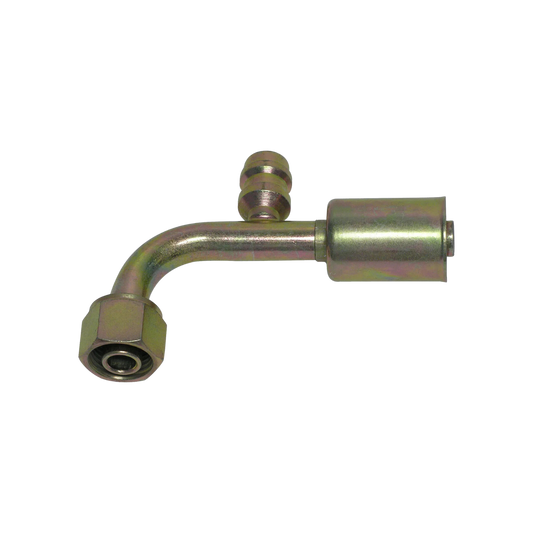 FITTING AUTO HEMBRA 13/32 90 CON TOMA ALTA FERRUL HIERRO UAC