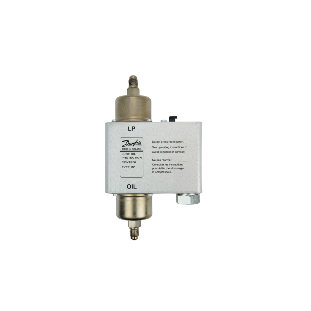 PRESOSTATO DIFERENCIAL DE ACEITE REGULABLE 120 SEG 1/4 SIN CAPILAR DANFOSS_MP55