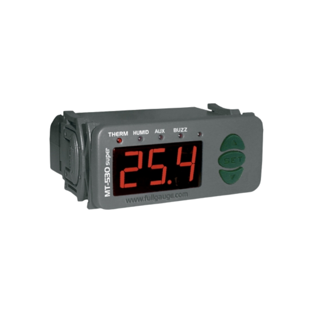 CONTROL HUMEDAD TEMPERATURA MT-530SUPER V05 SITRAD 115/230VAC 10 A 85%HR -10 A 70°C 4E 3S FULL GAUGE