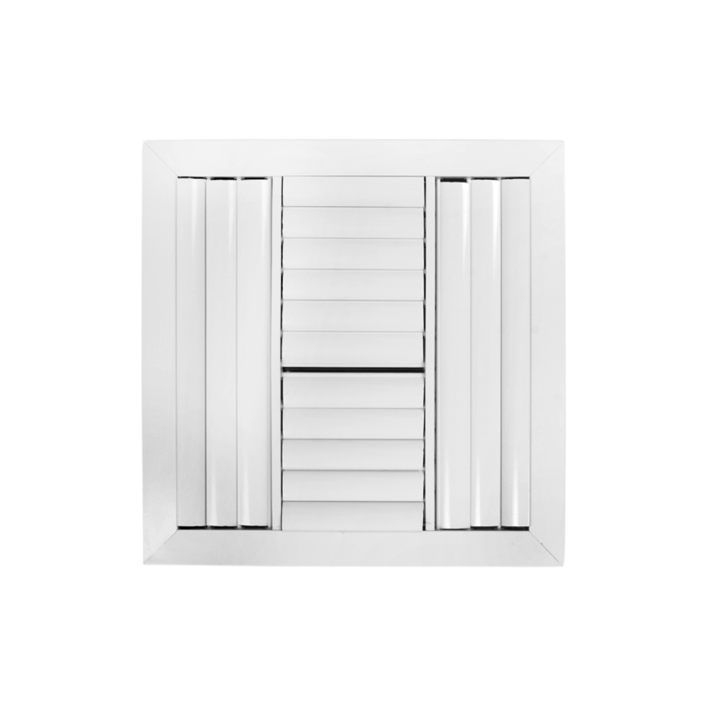 DIFUSOR CL 3 VIAS 10X10 CON DAMPER LAMINAIRE_CL-3 10X10