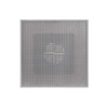 DIFUSOR PERFORADO 14X14 CON MARCO AIR GUIDE_PS2NRF_14X14