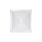 DIFUSOR JS 4VIAS 10X10 SIN DAMPER AIR GUIDE_JS-4-10X10